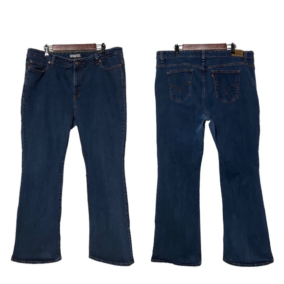 Levi’s 515 Boot Cut Jeans Blue - Picture 11 of 13
